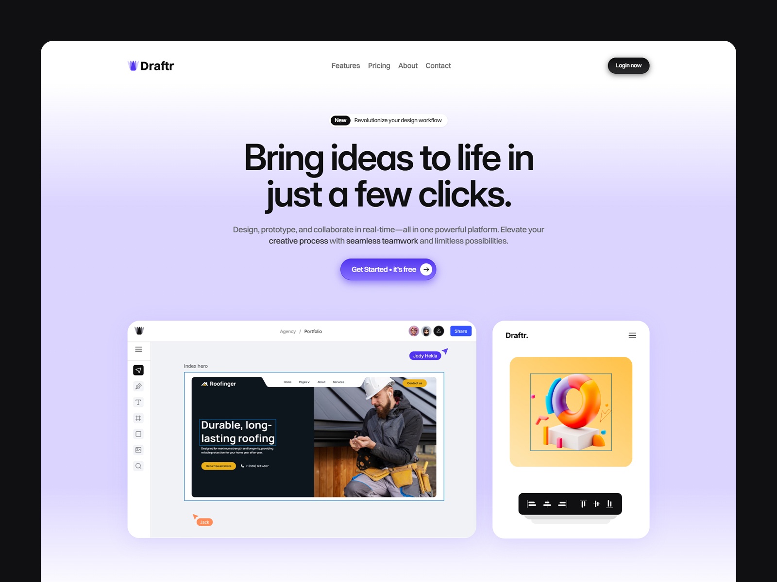Screenshot 1 of Draftr