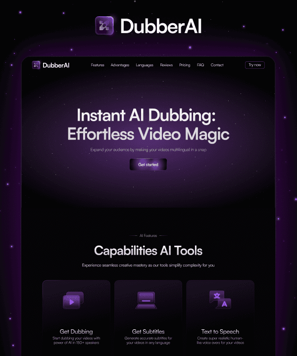 Screenshot 1 of DubberAI