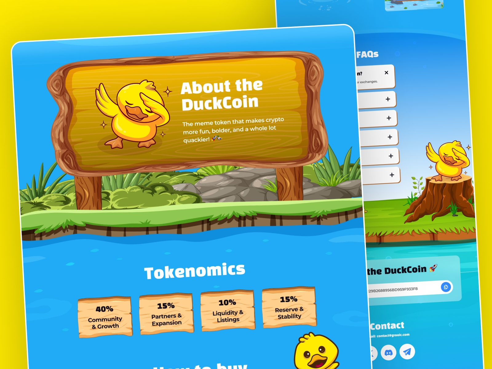 Screenshot 2 of DUCKCOIN