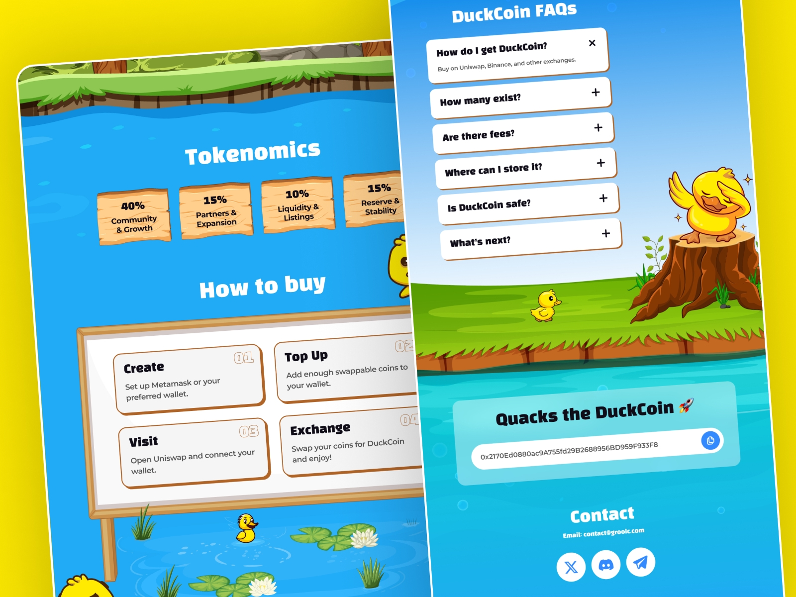 Screenshot 3 of DUCKCOIN