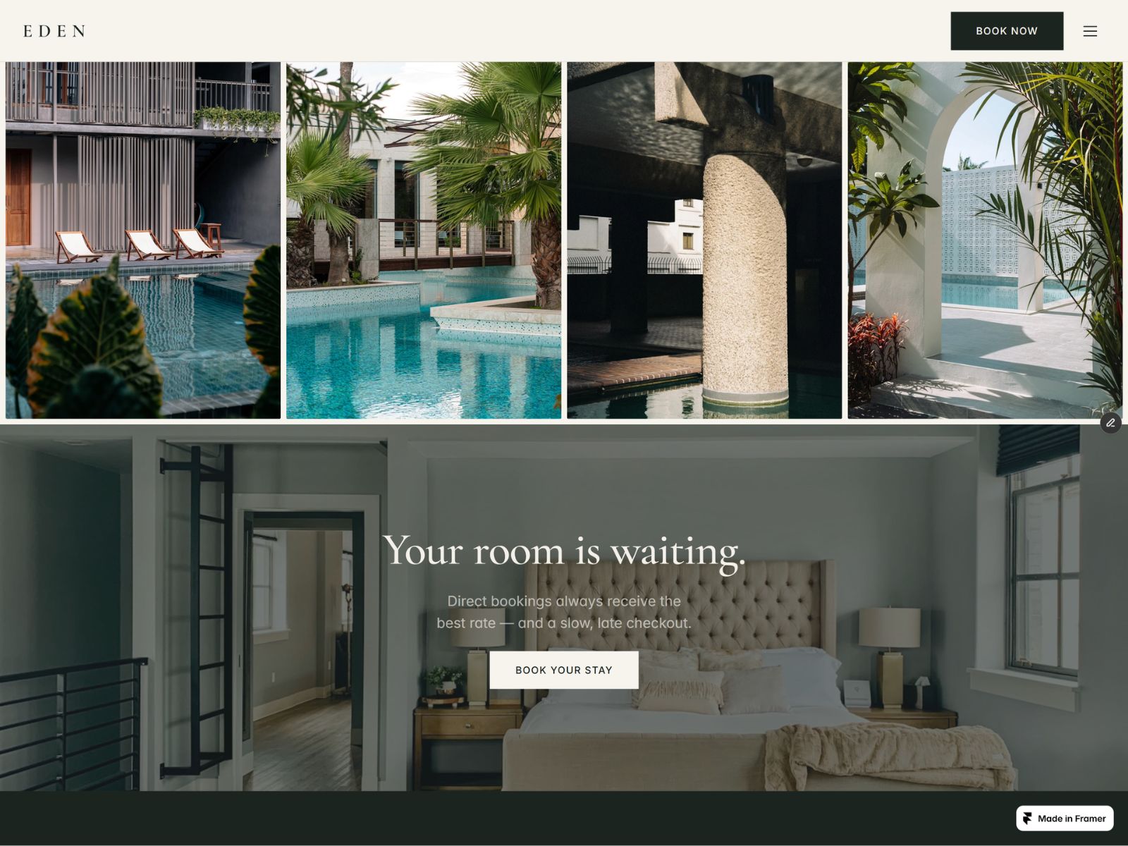 Screenshot 1 of EdenHotel
