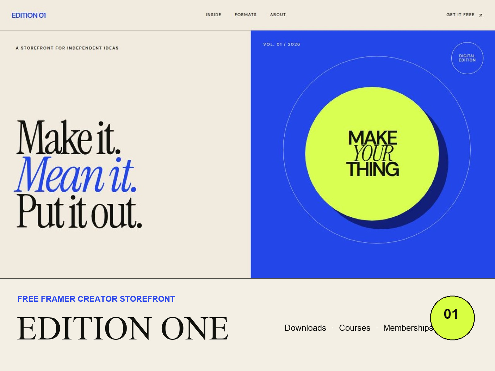 Screenshot 1 of Edition One