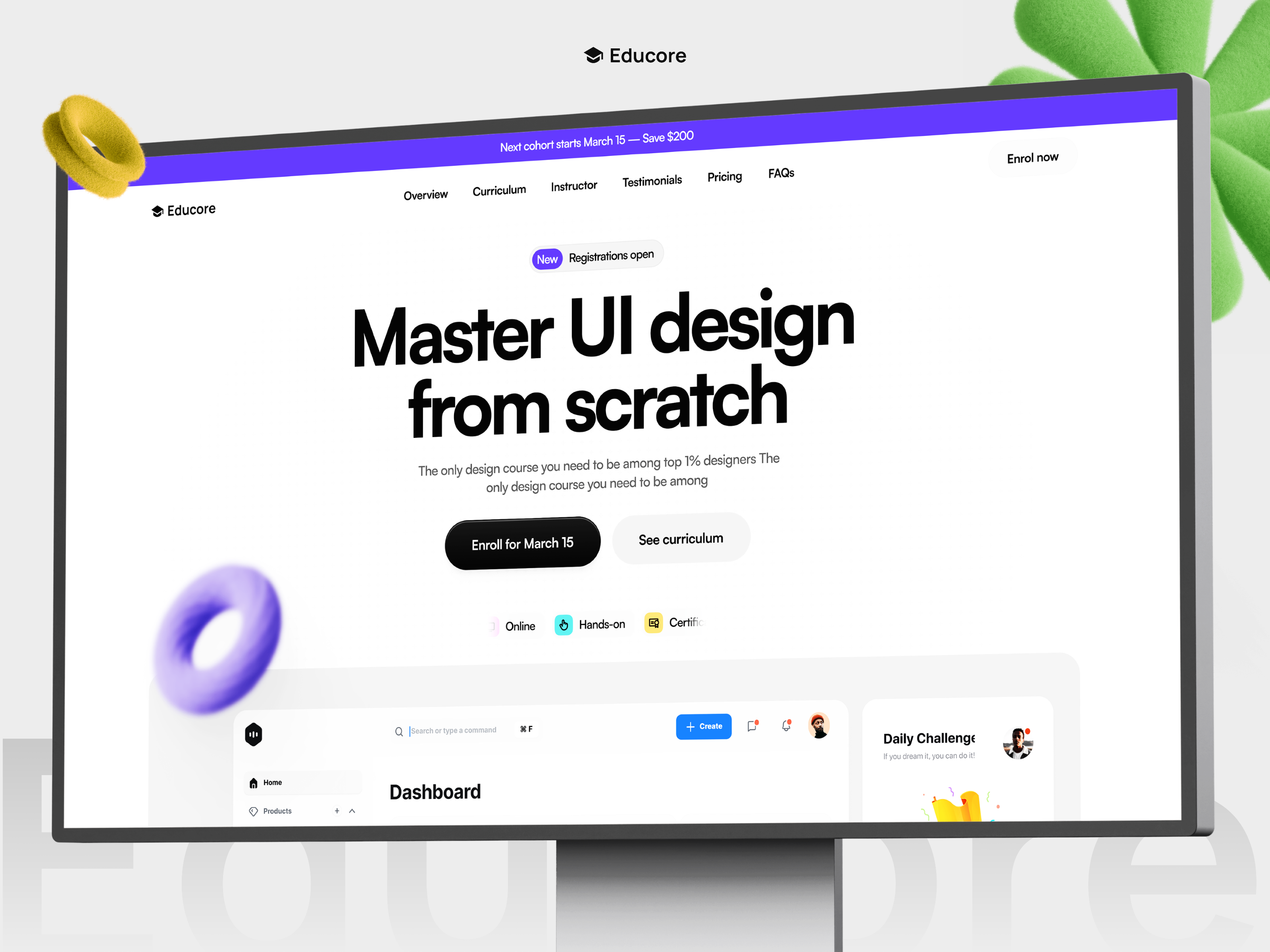 Screenshot 1 of Educore pro