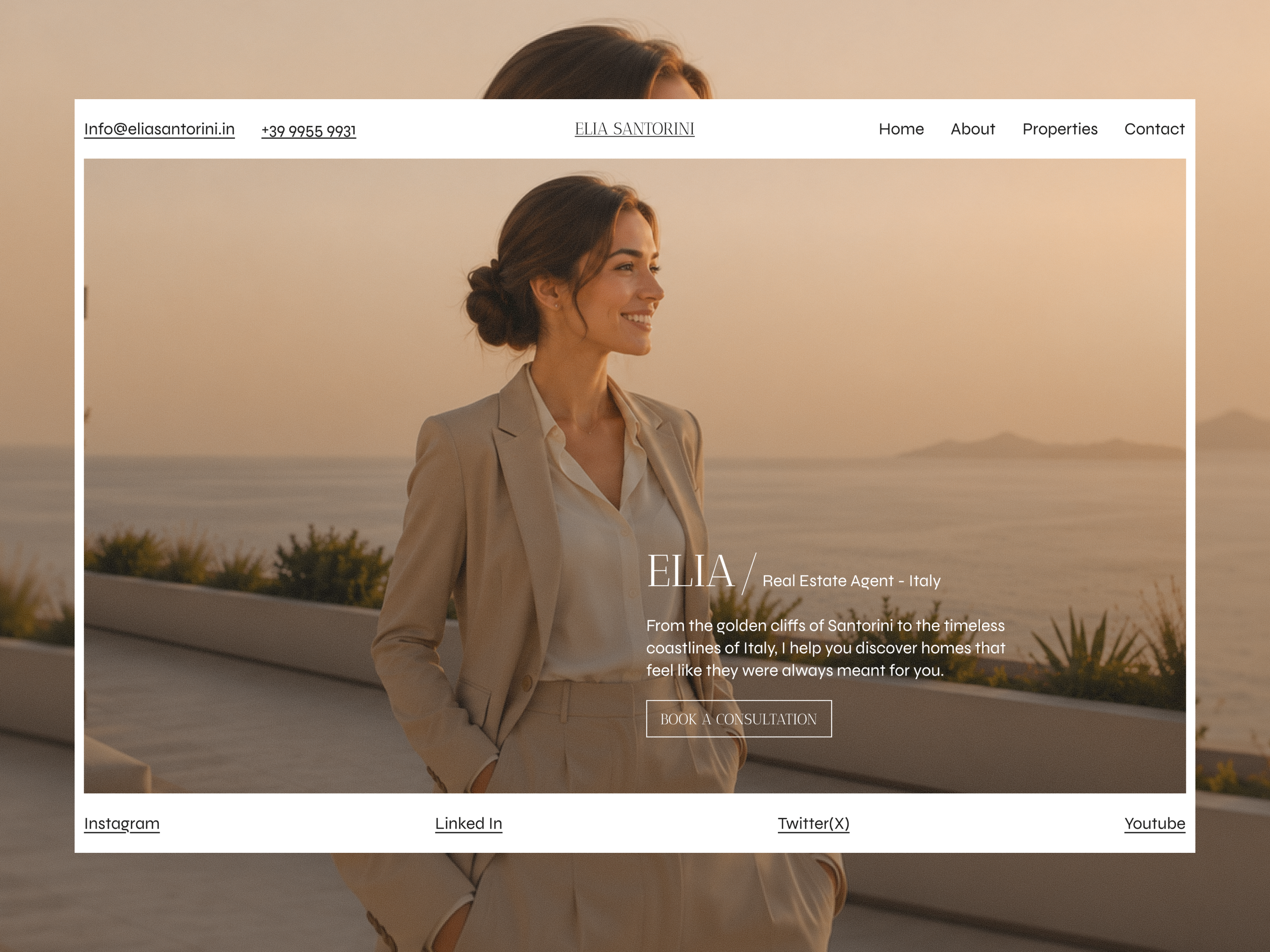 Screenshot 1 of Elia Santorini