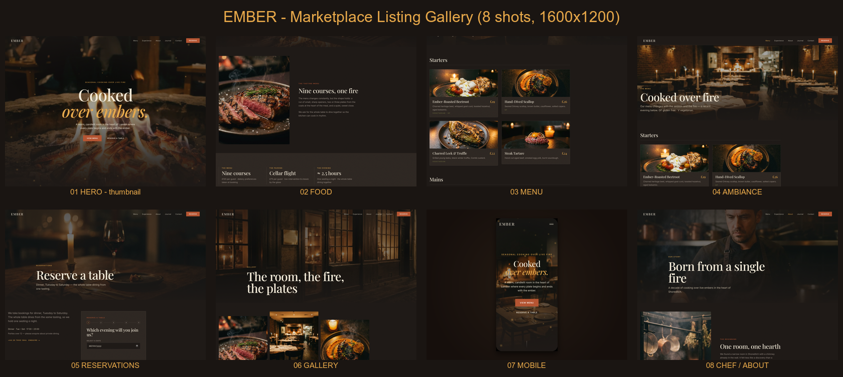 Screenshot 1 of EMBER DINING