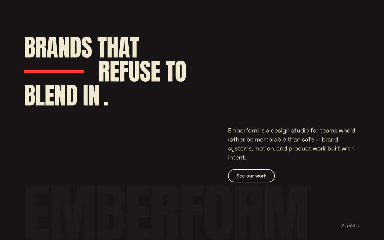 Screenshot 1 of Emberform