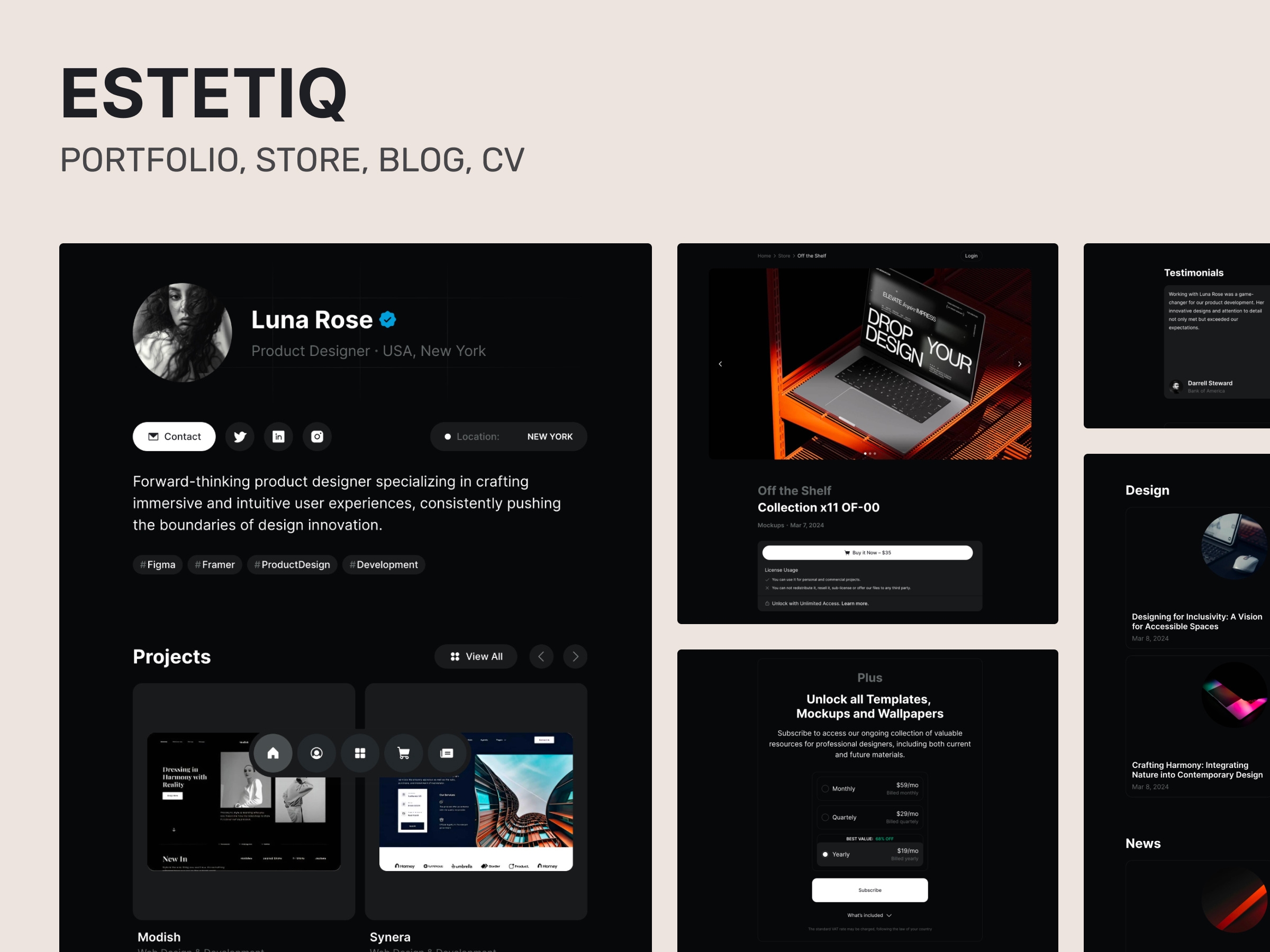Screenshot 1 of Estetiq