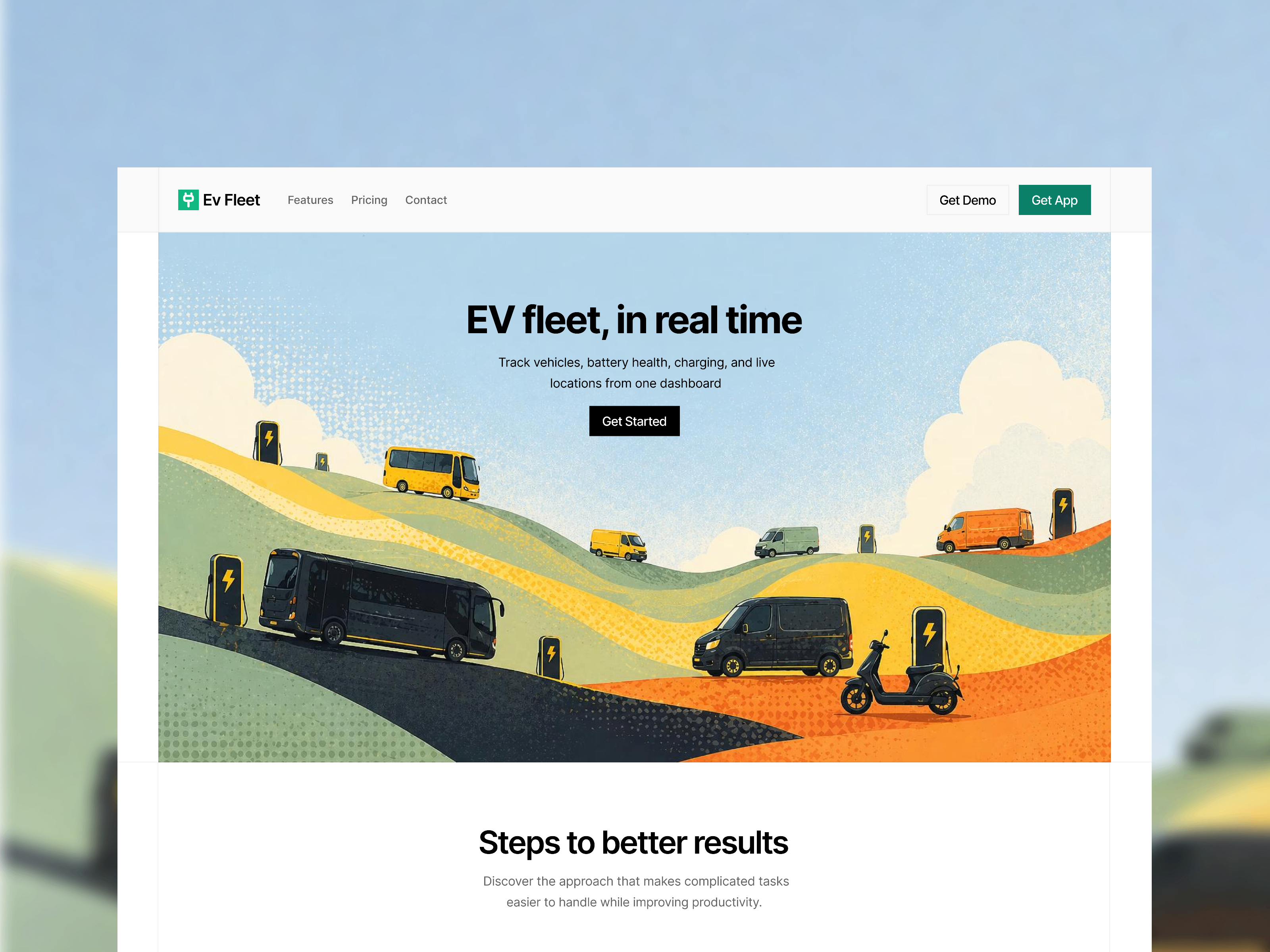Screenshot 1 of EV Fleet