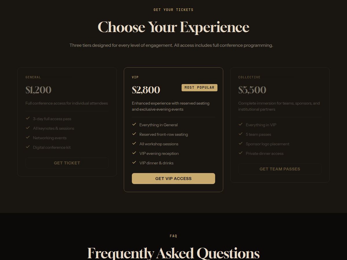 Screenshot 3 of Eventify Template