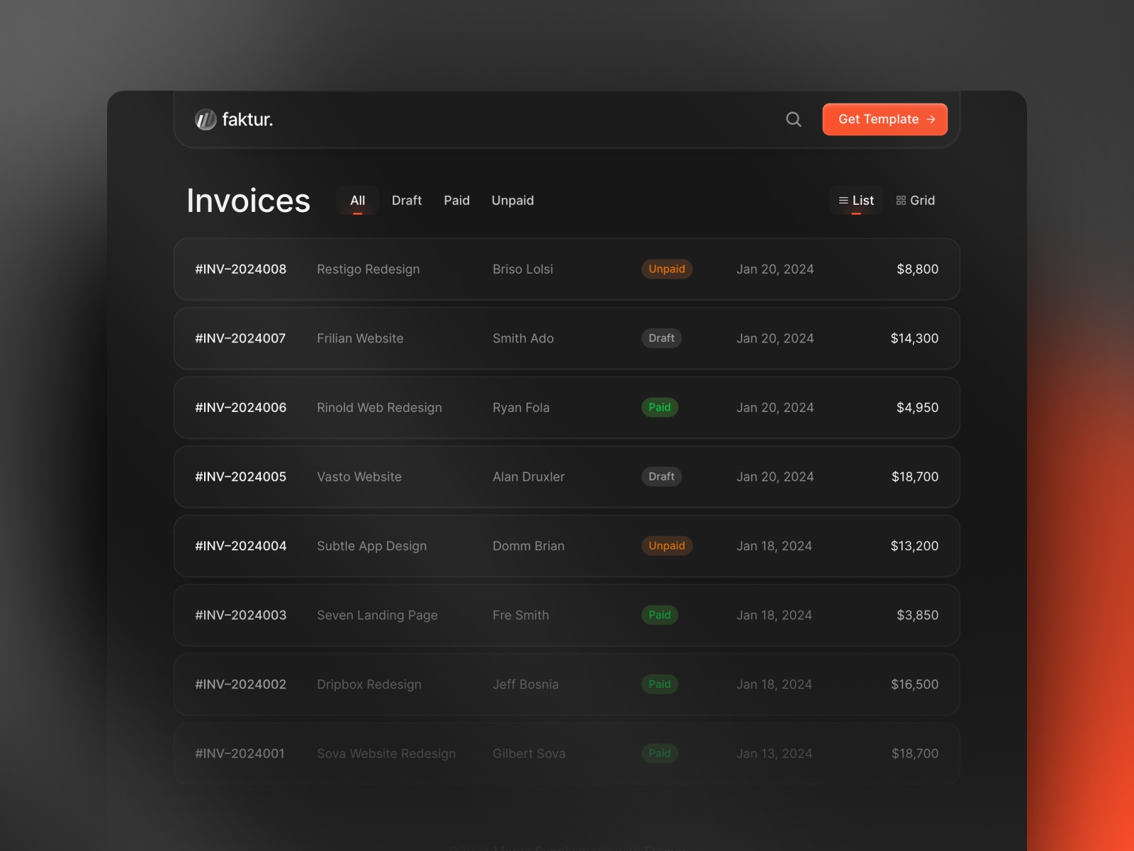 Screenshot 3 of Faktur