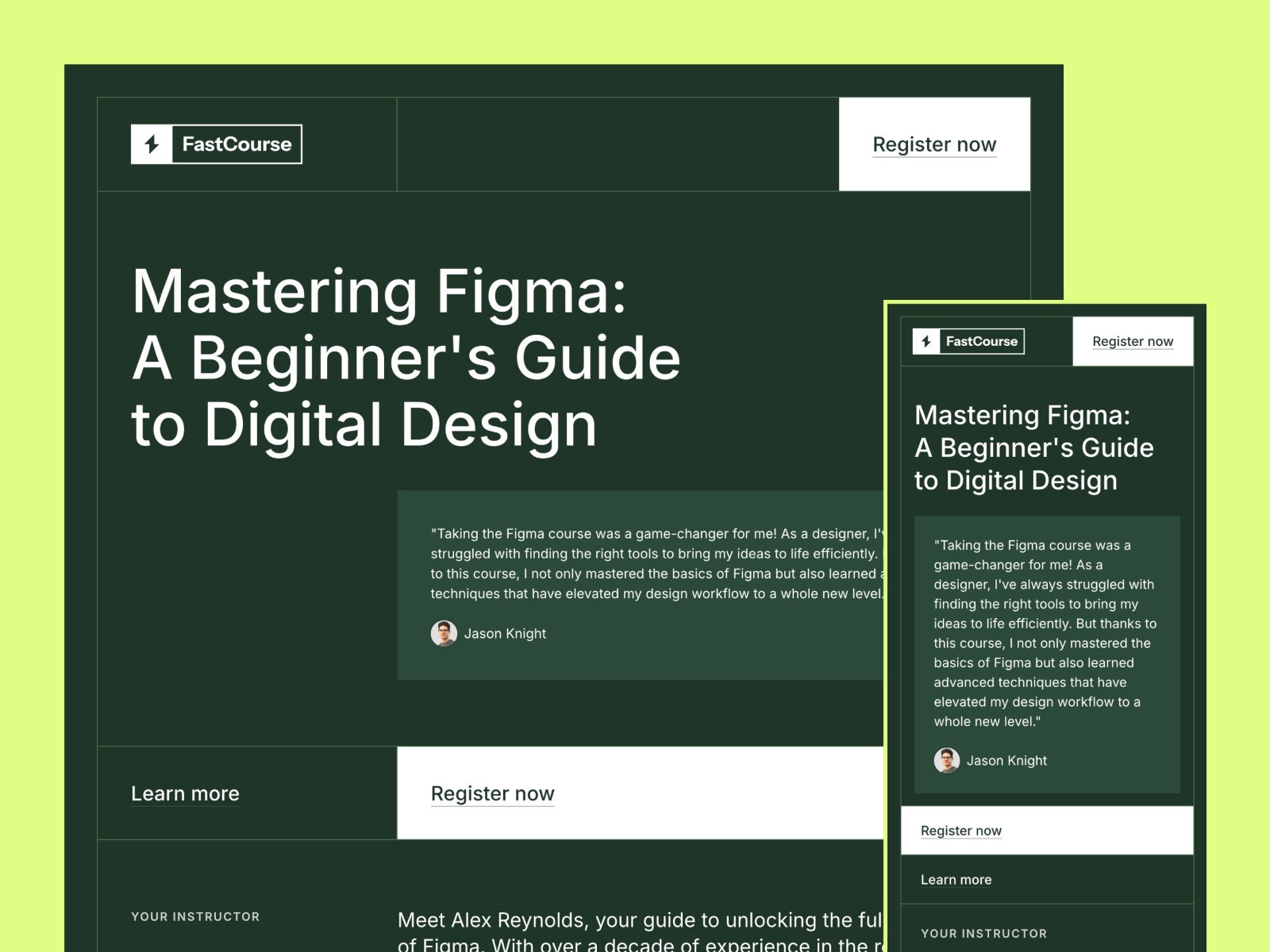 Screenshot 1 of FastCourse