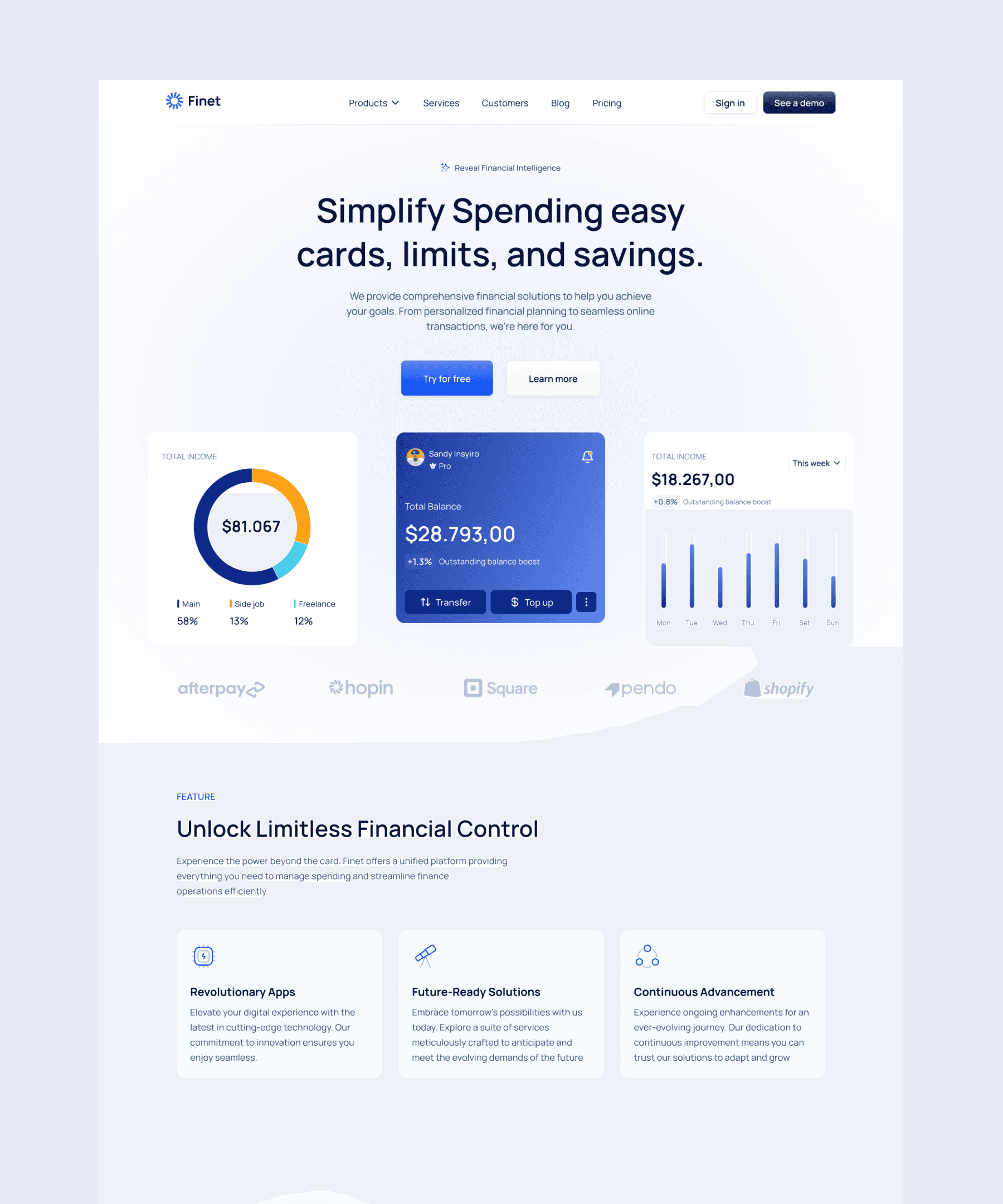 Screenshot 1 of Finet