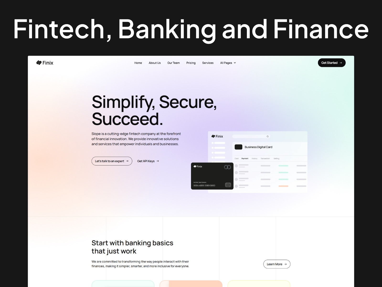Screenshot 1 of Fintechs