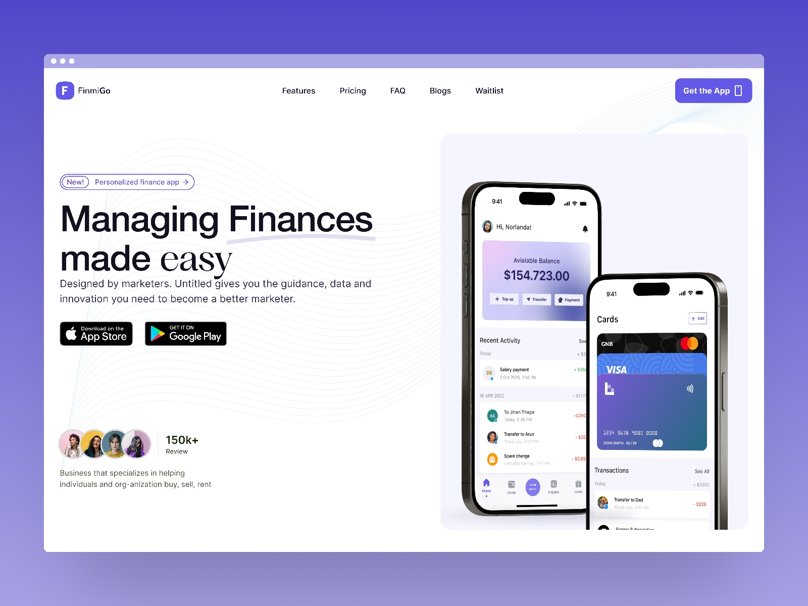 Screenshot 1 of Finmigo