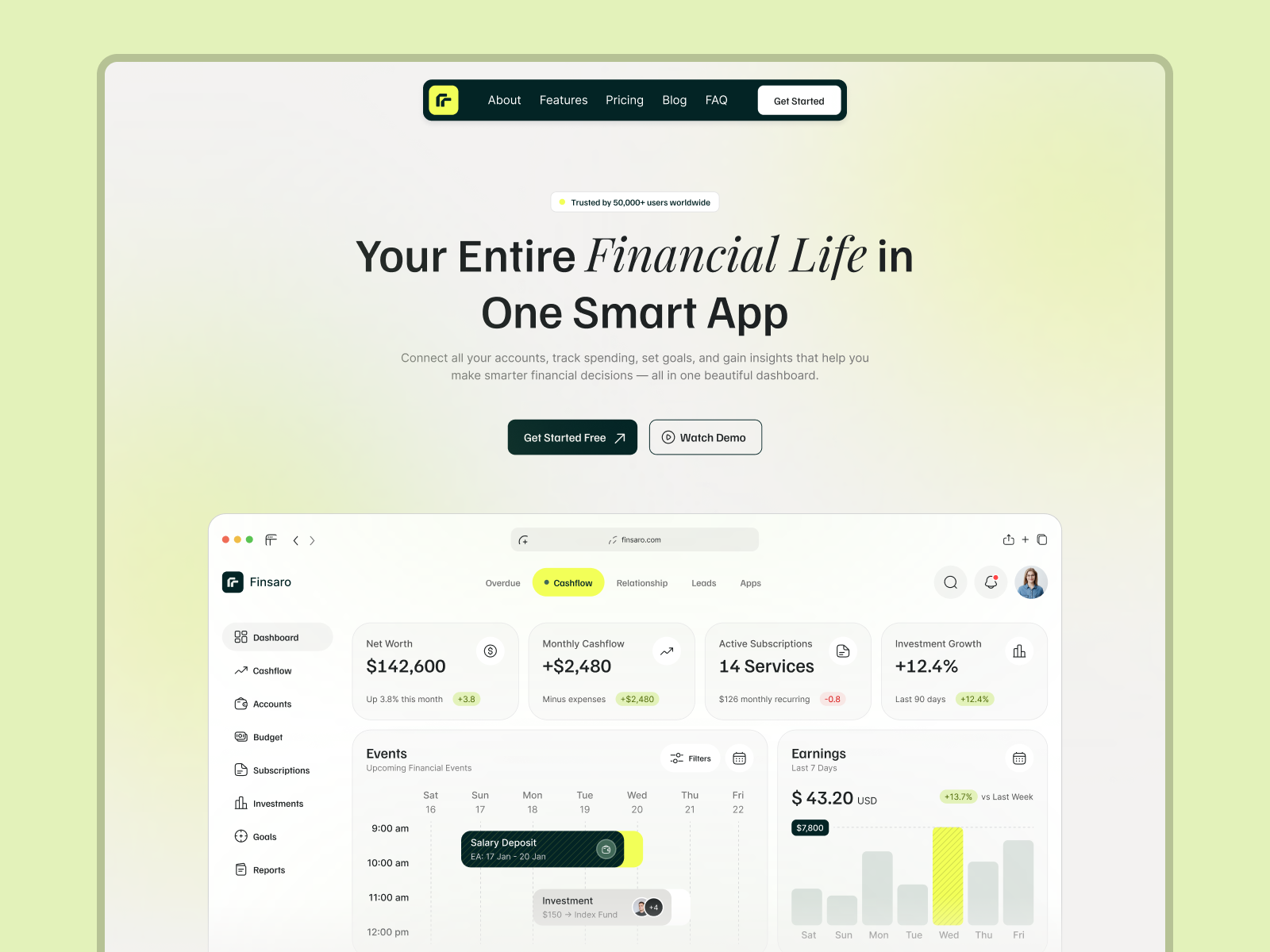 Screenshot 1 of Finsaro