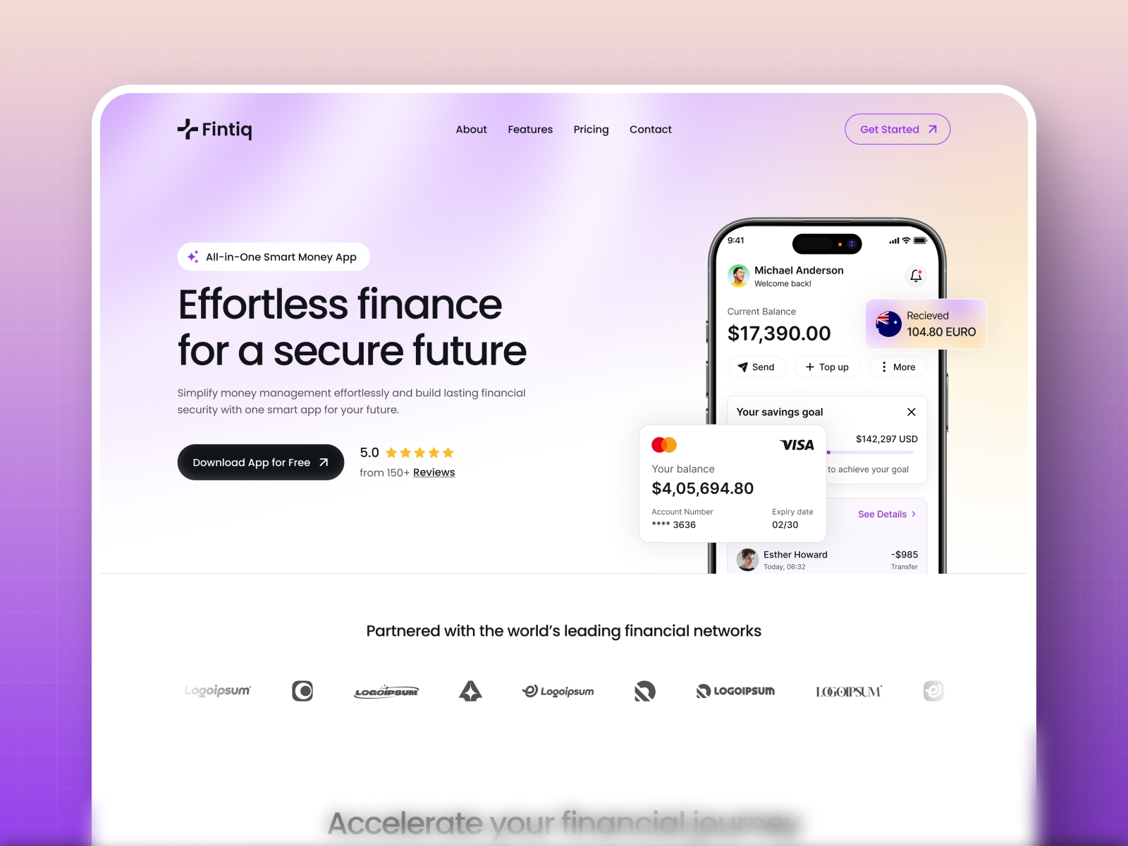 Screenshot 1 of Fintiq