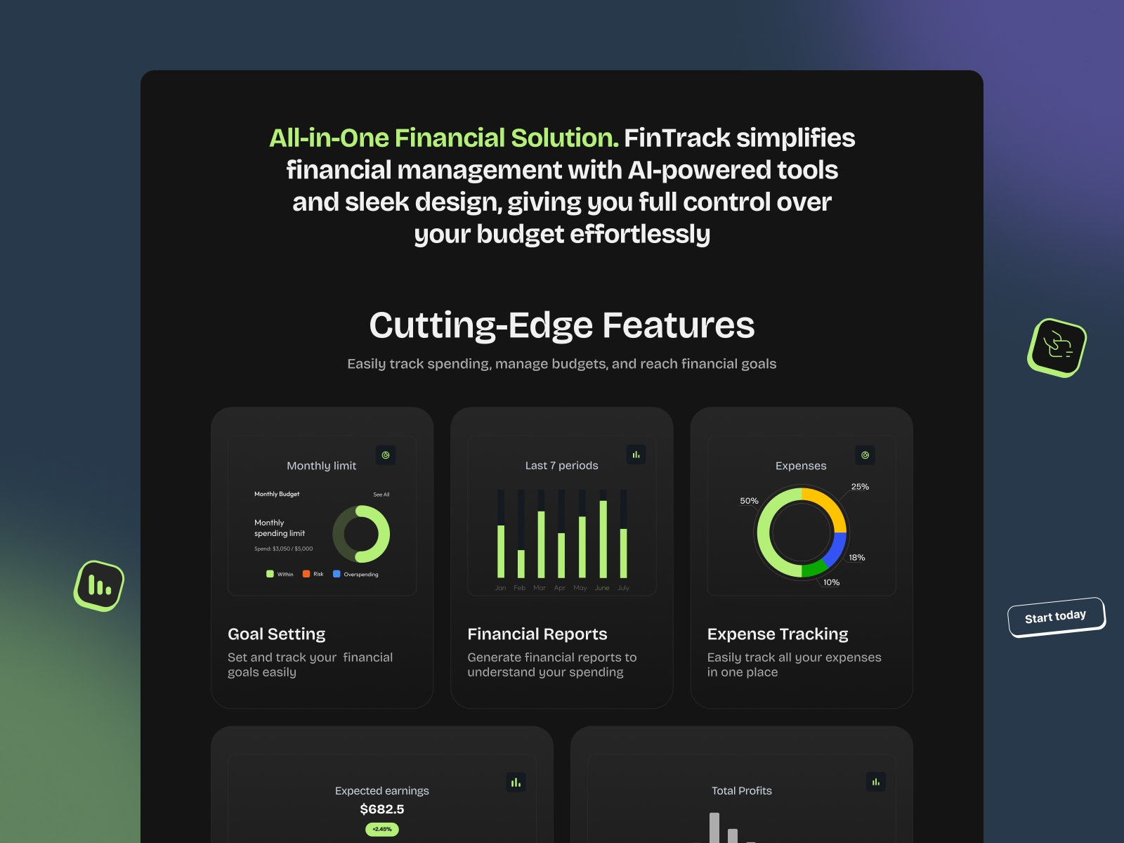 Screenshot 2 of FinTrack