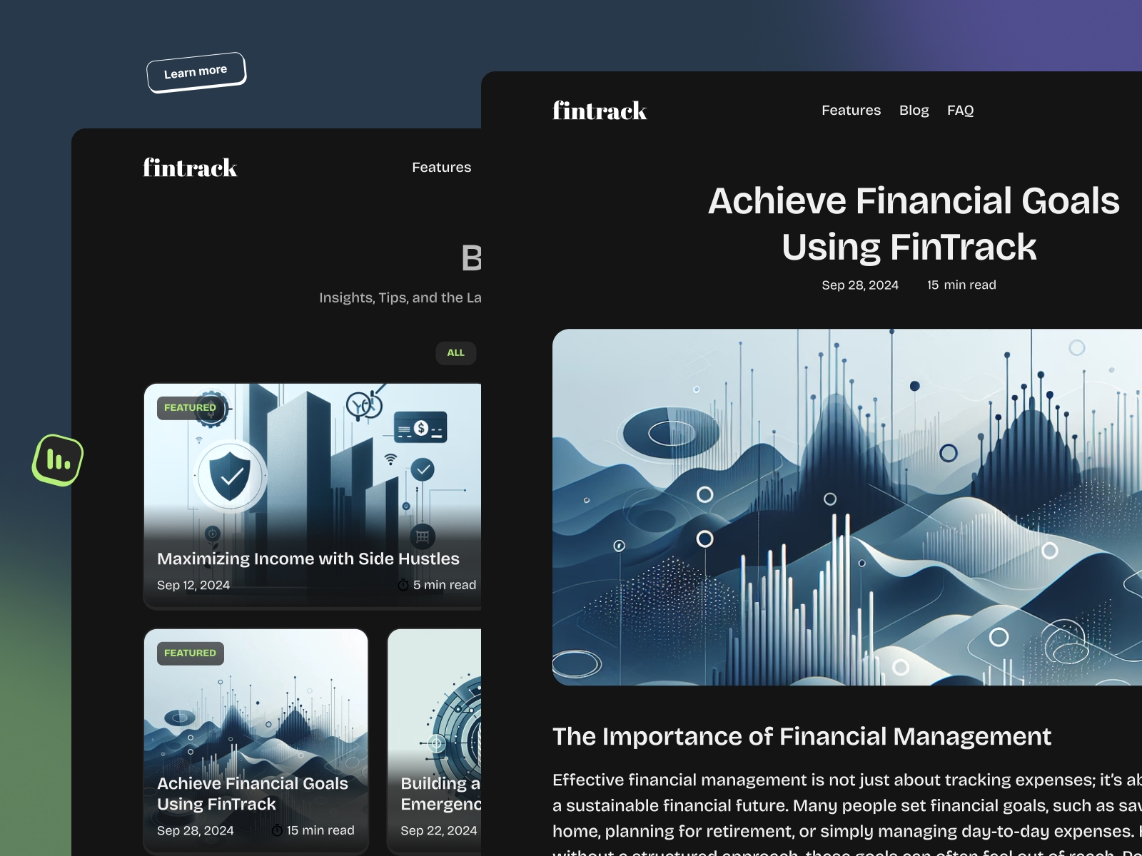 Screenshot 3 of FinTrack