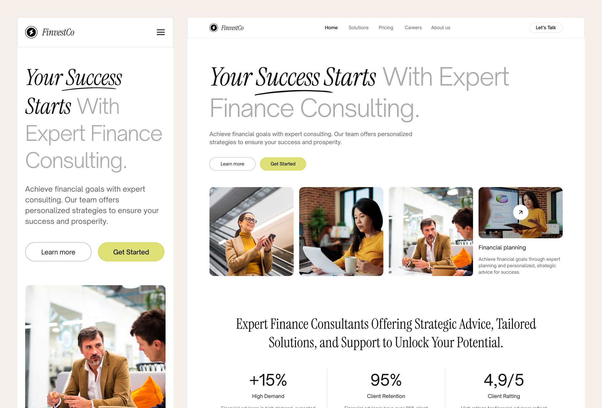 Screenshot 1 of FinvestCo