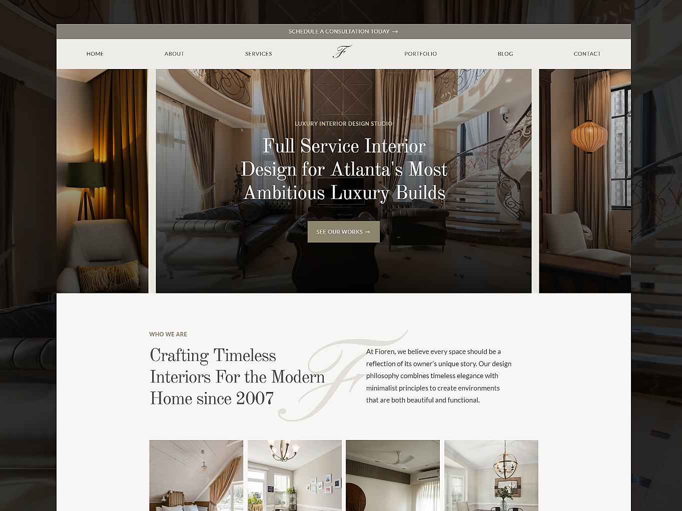 Screenshot 1 of Fioren Interiors