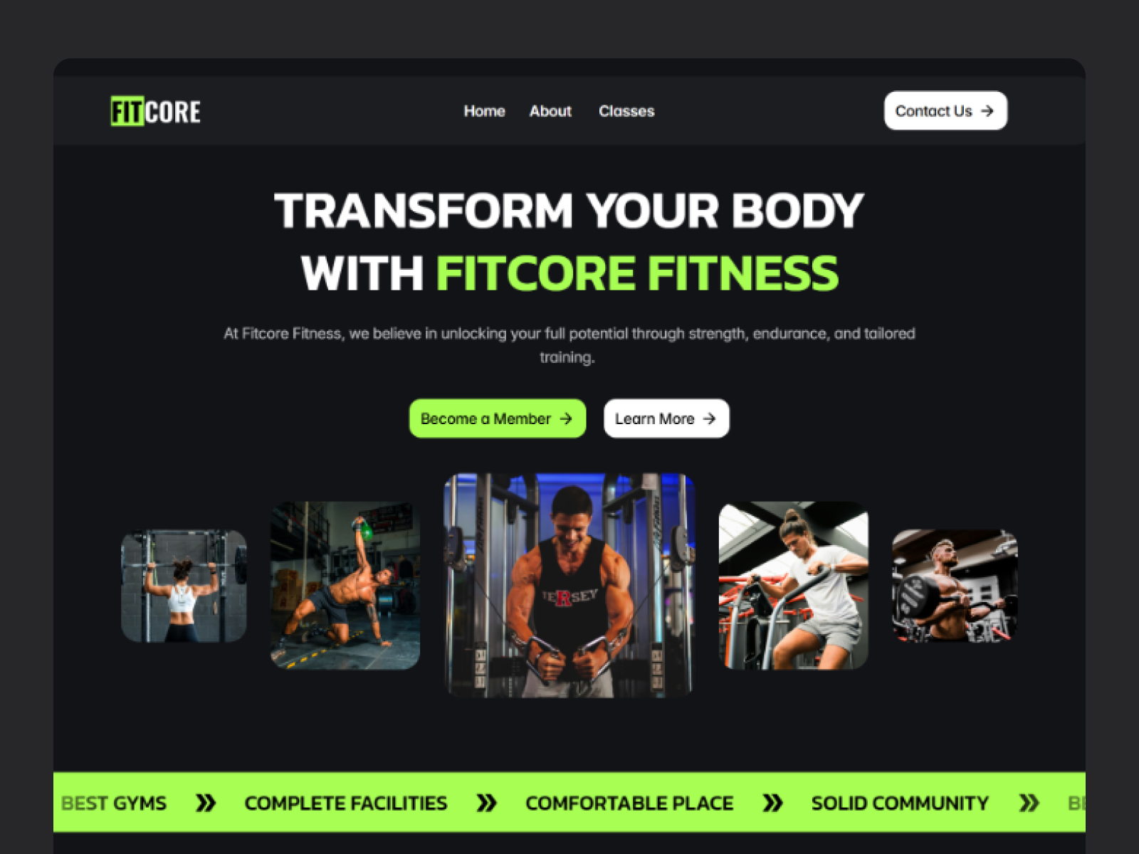 Screenshot 1 of Fitcore
