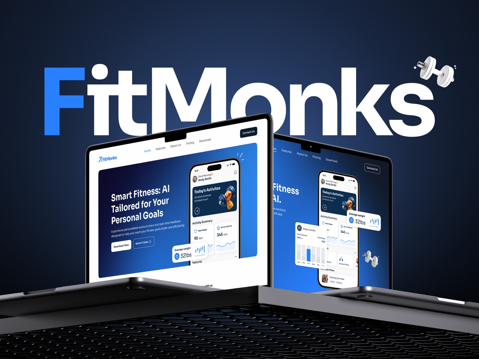 Screenshot 1 of FitMonks