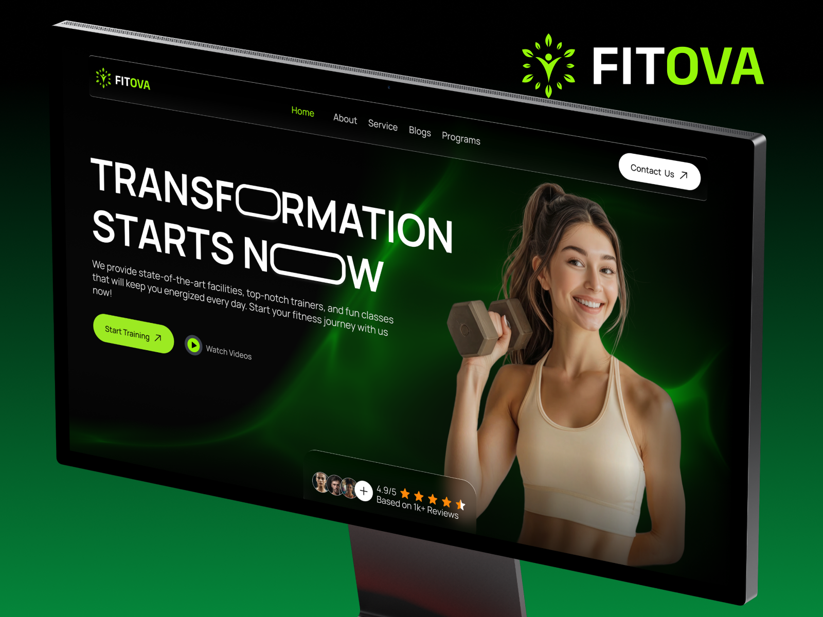 Screenshot 1 of Fitova Fitness