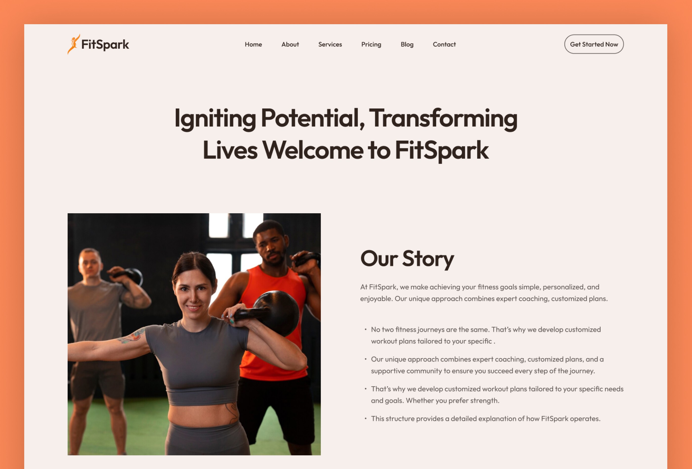 Screenshot 2 of FitSpark