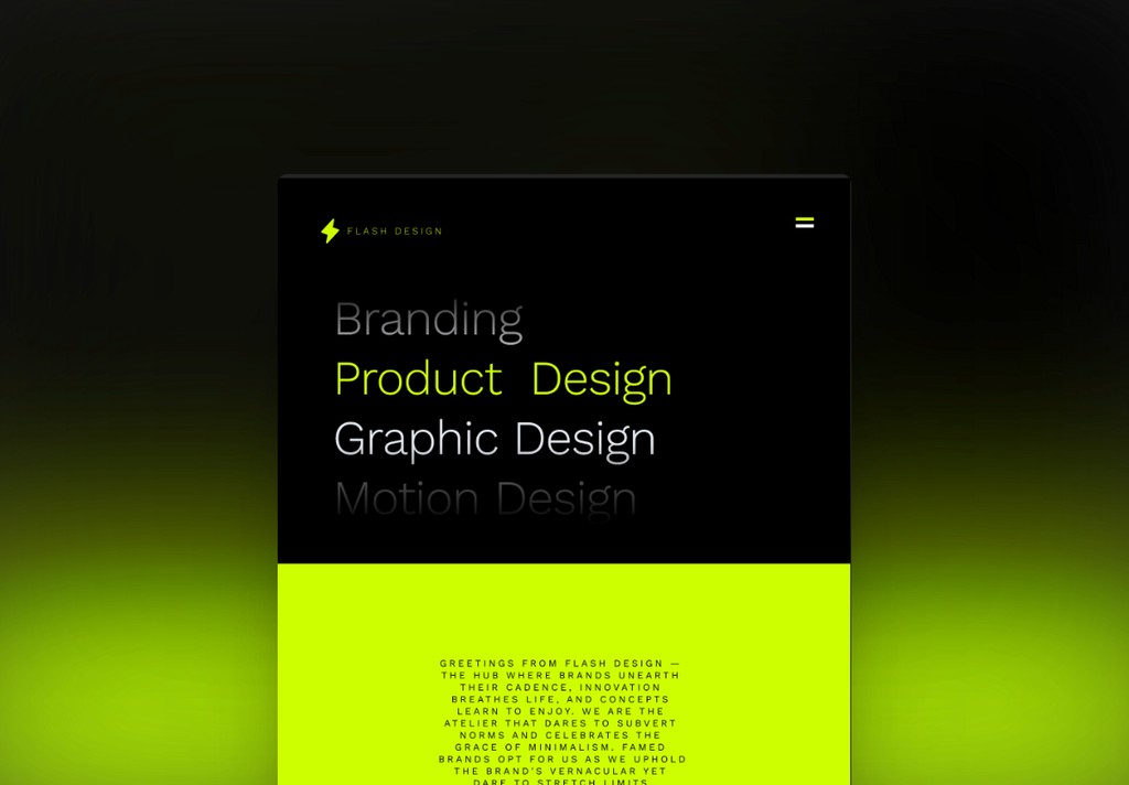 Screenshot 1 of FlashDesign