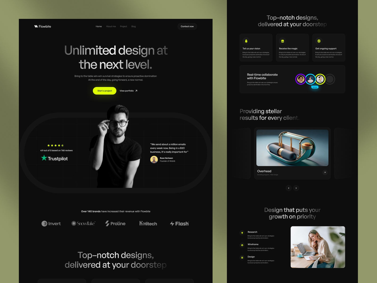 Screenshot 1 of Flowbite