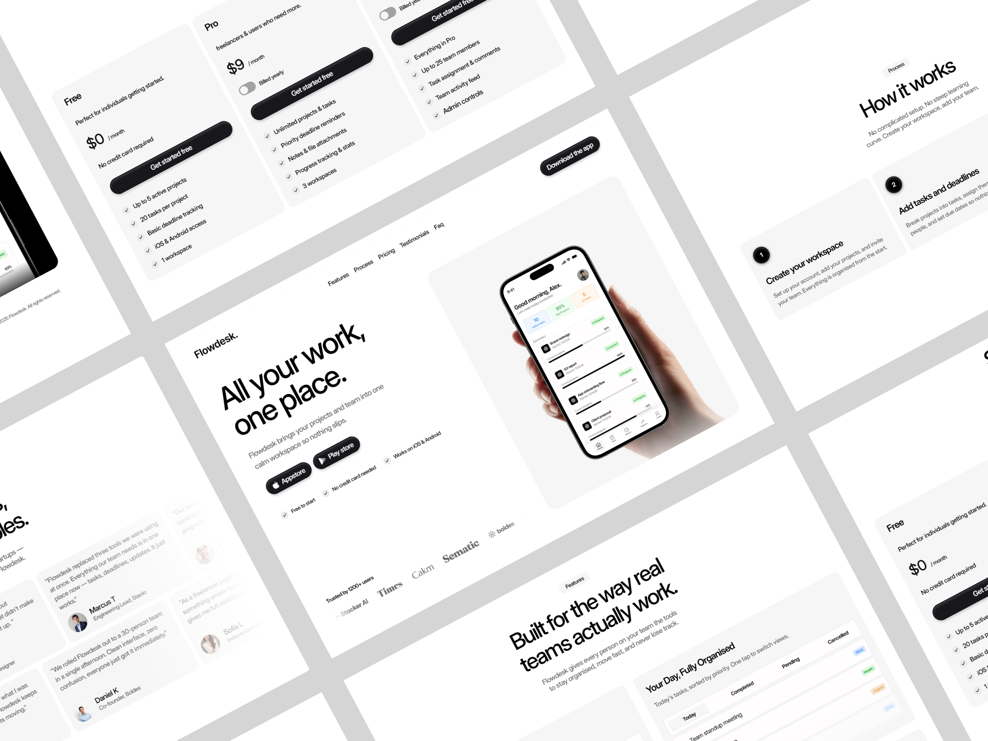 Screenshot 1 of flowdesks