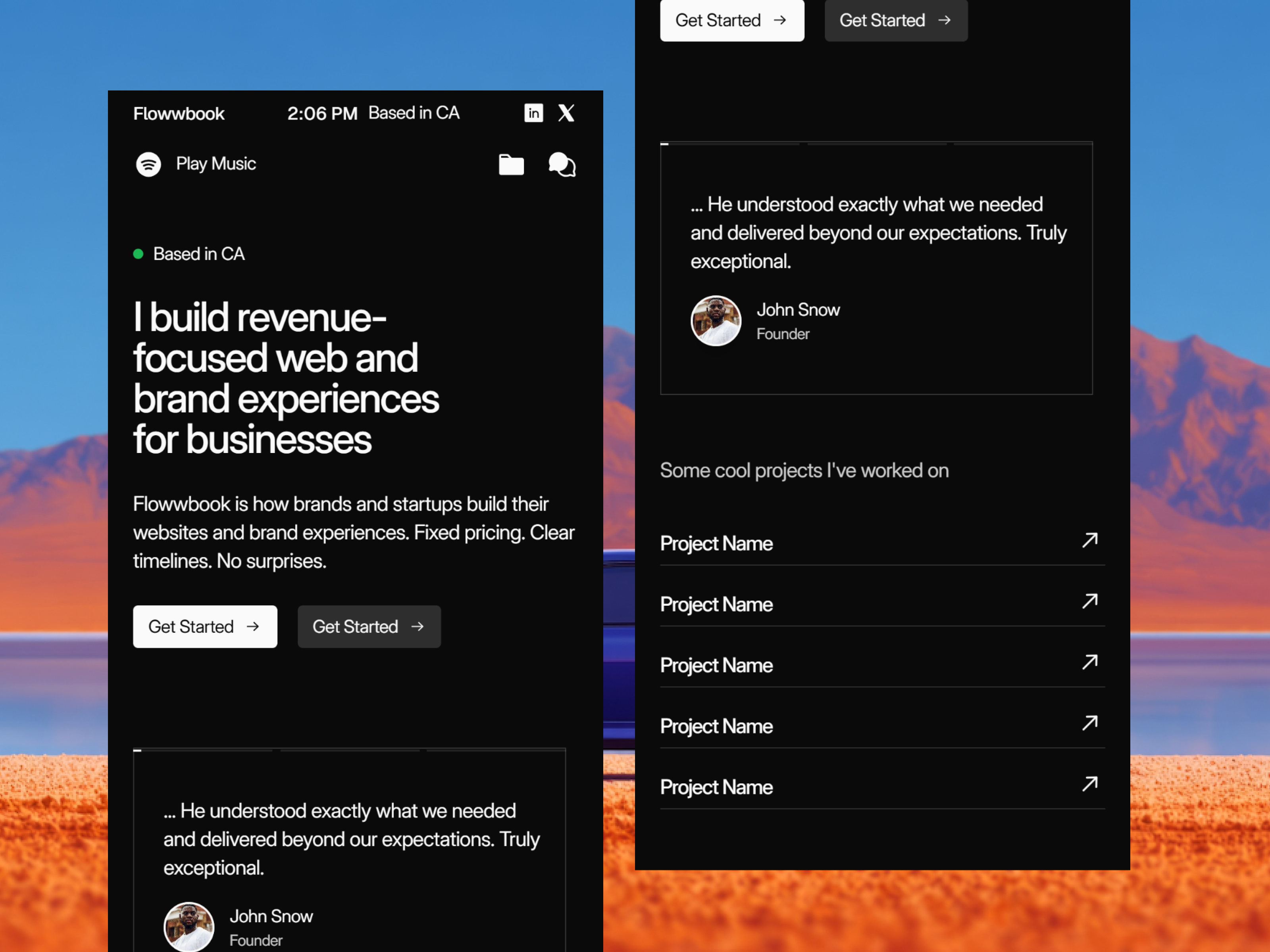 Screenshot 2 of Flowwbook