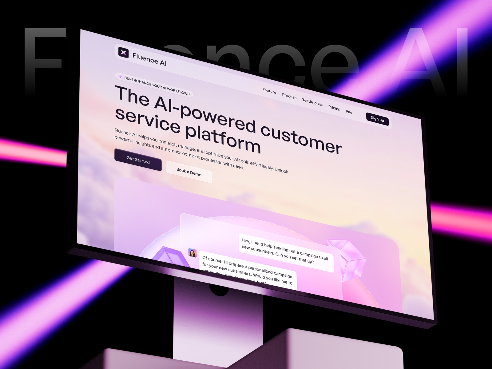 Screenshot 1 of Fluence AI