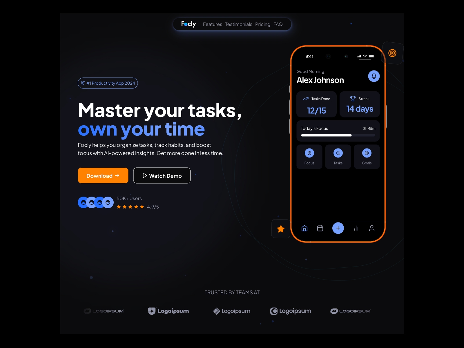 Screenshot 1 of Focly