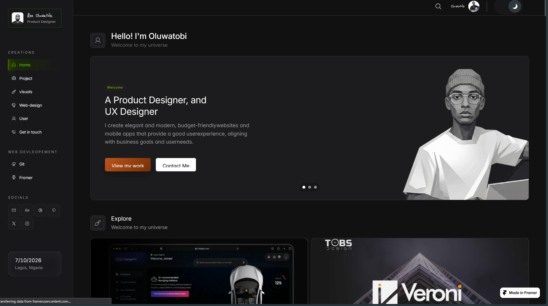 Screenshot 1 of Folioapp