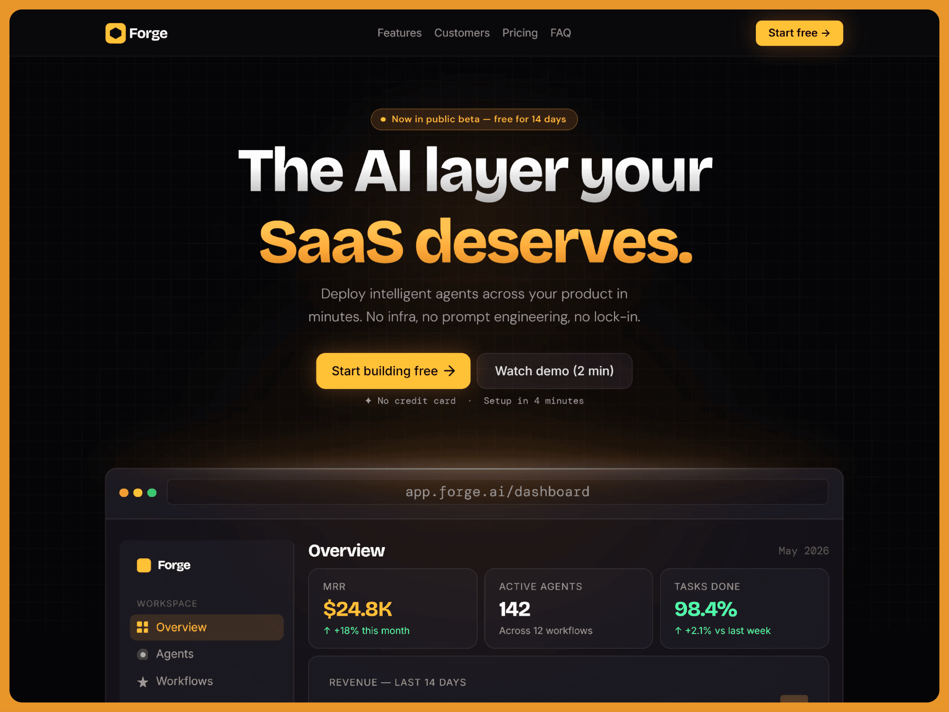 Screenshot 1 of ForgeAI