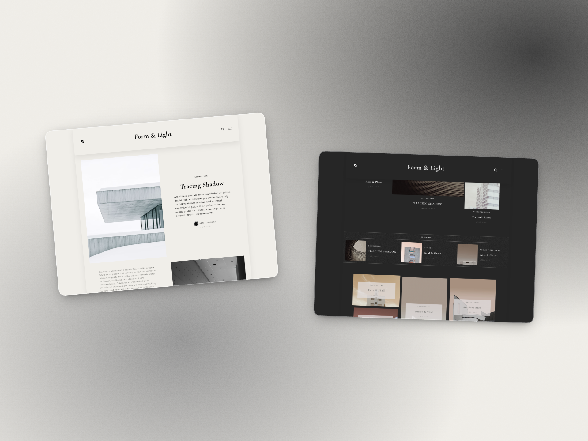Screenshot 1 of Form & Lights