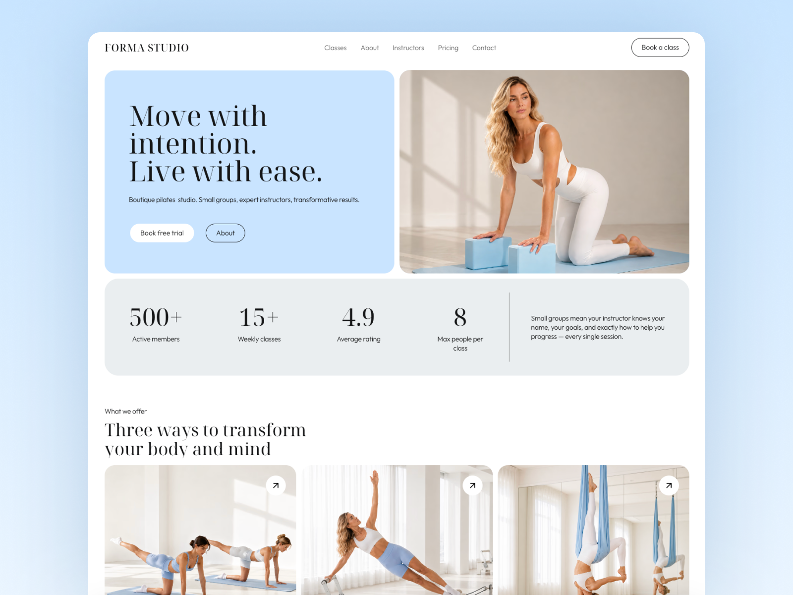 Screenshot 1 of Forma Wellness