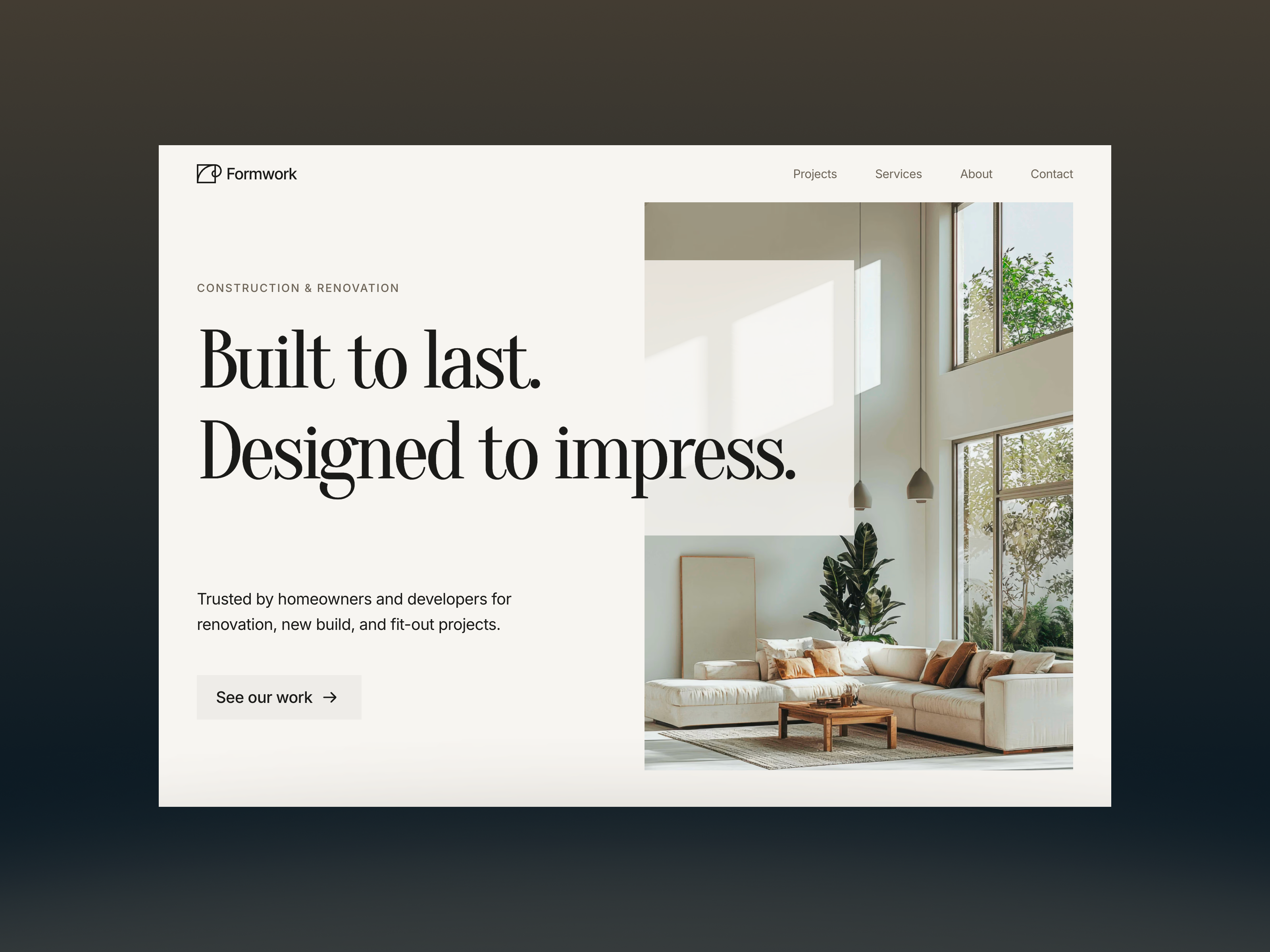 Screenshot 1 of Formwork