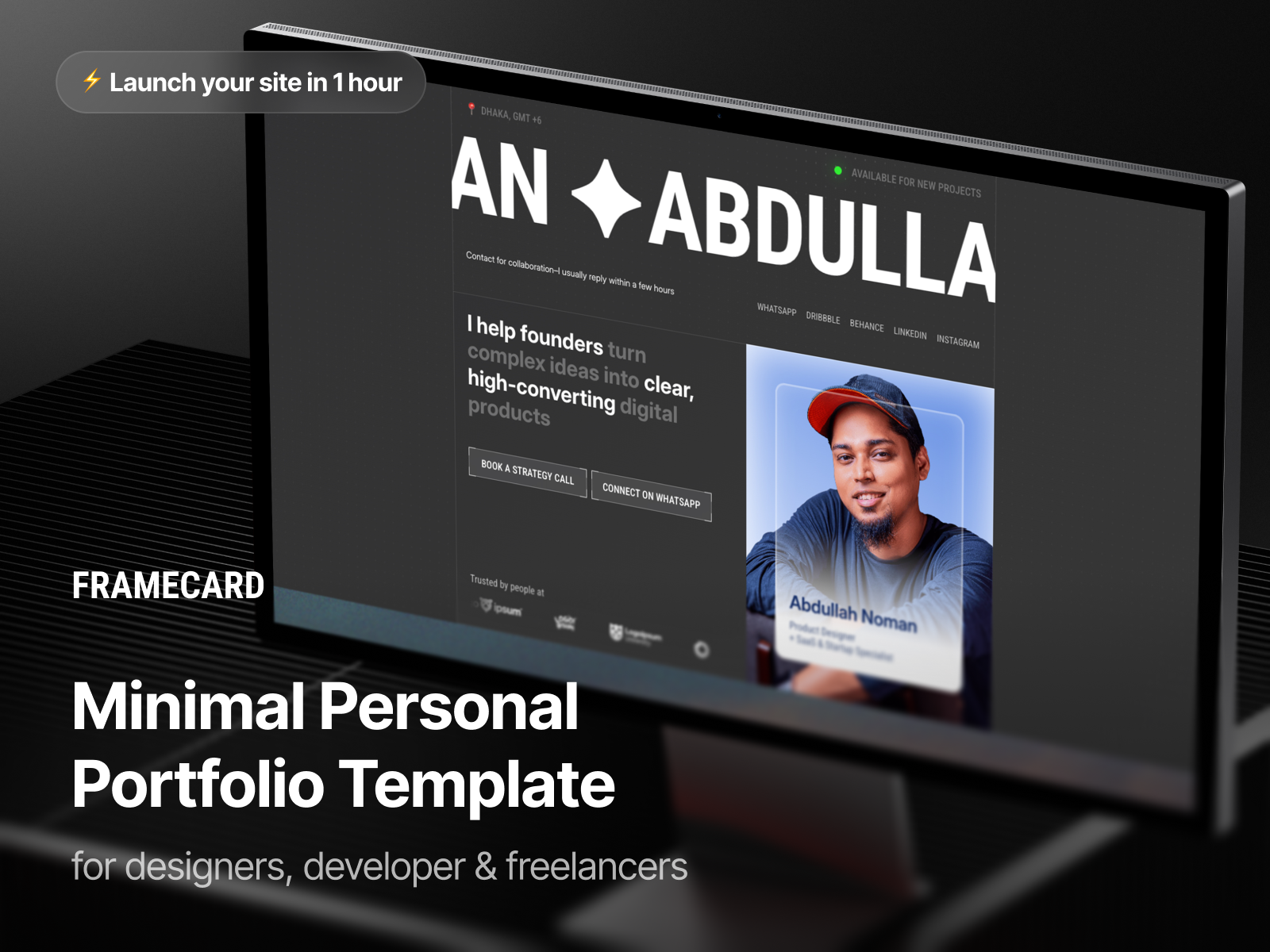 Screenshot 1 of FrameCard