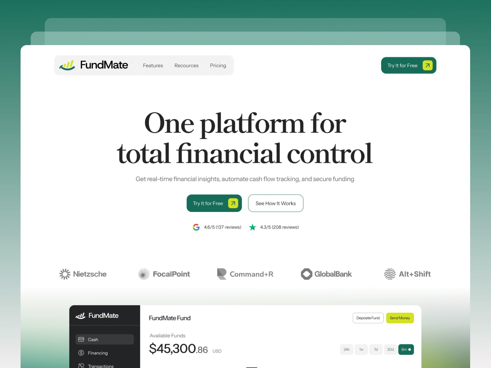 Screenshot 1 of FundMate