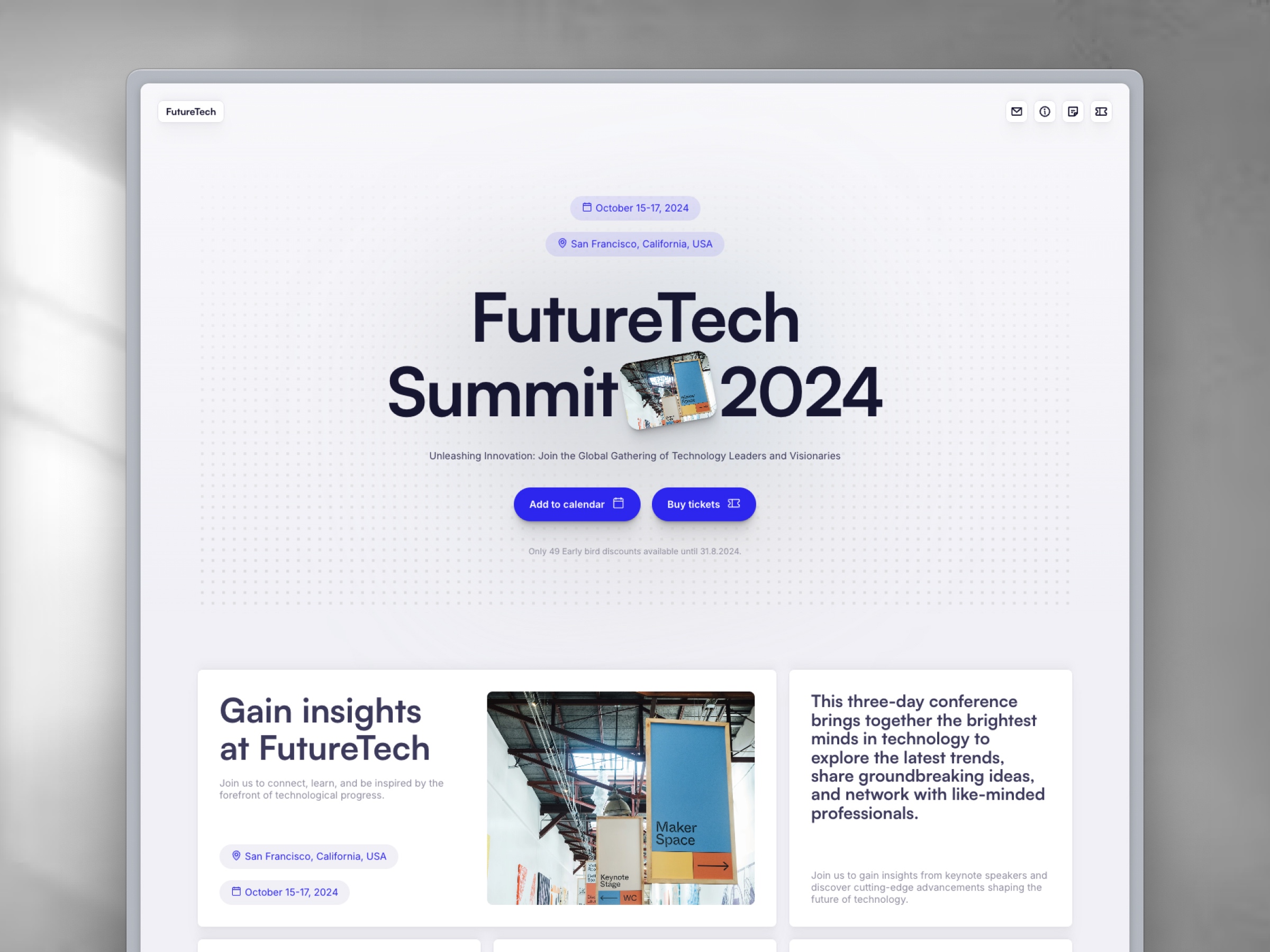 Screenshot 1 of FutureTech