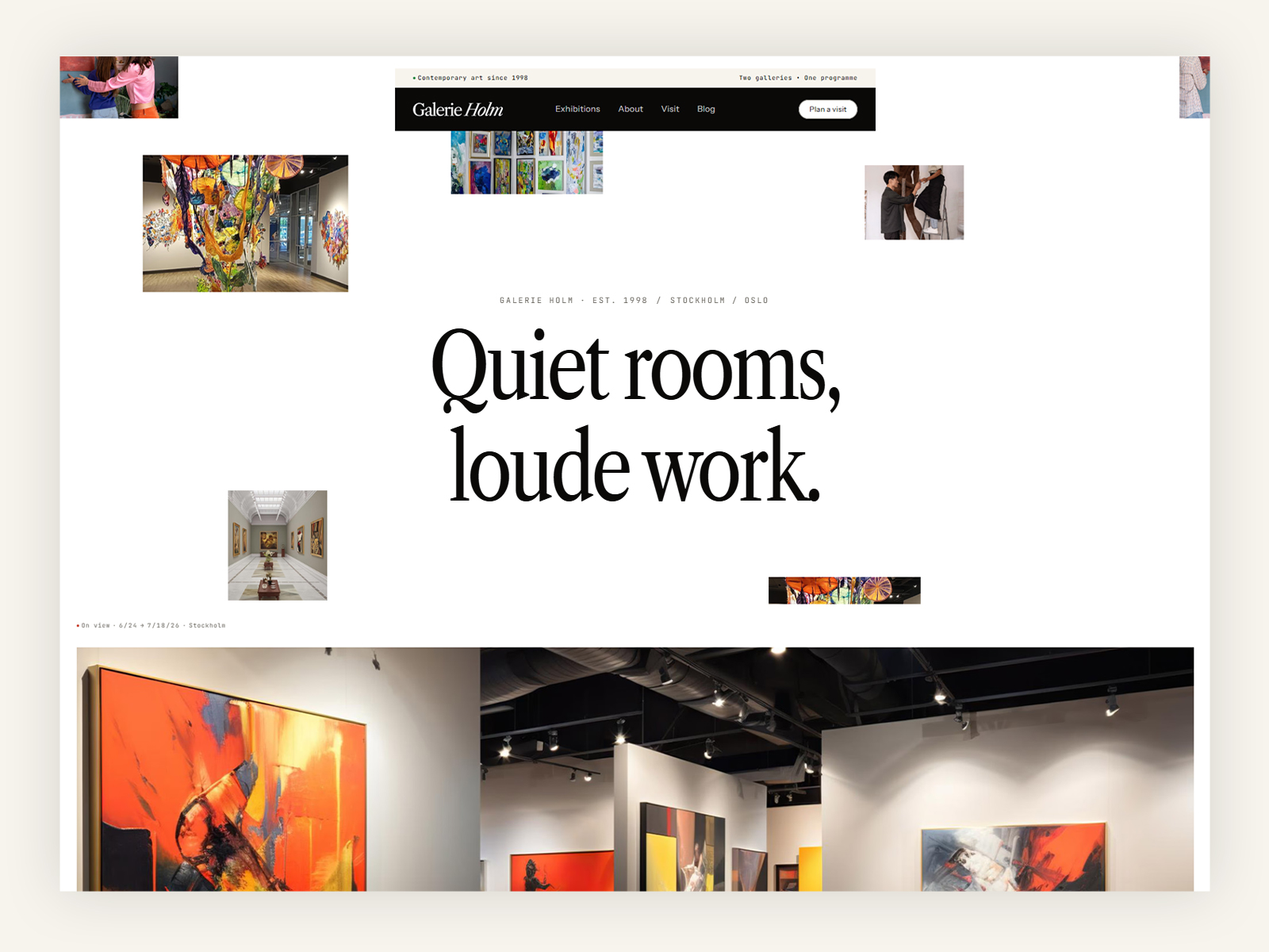 Screenshot 1 of Galerie Holm