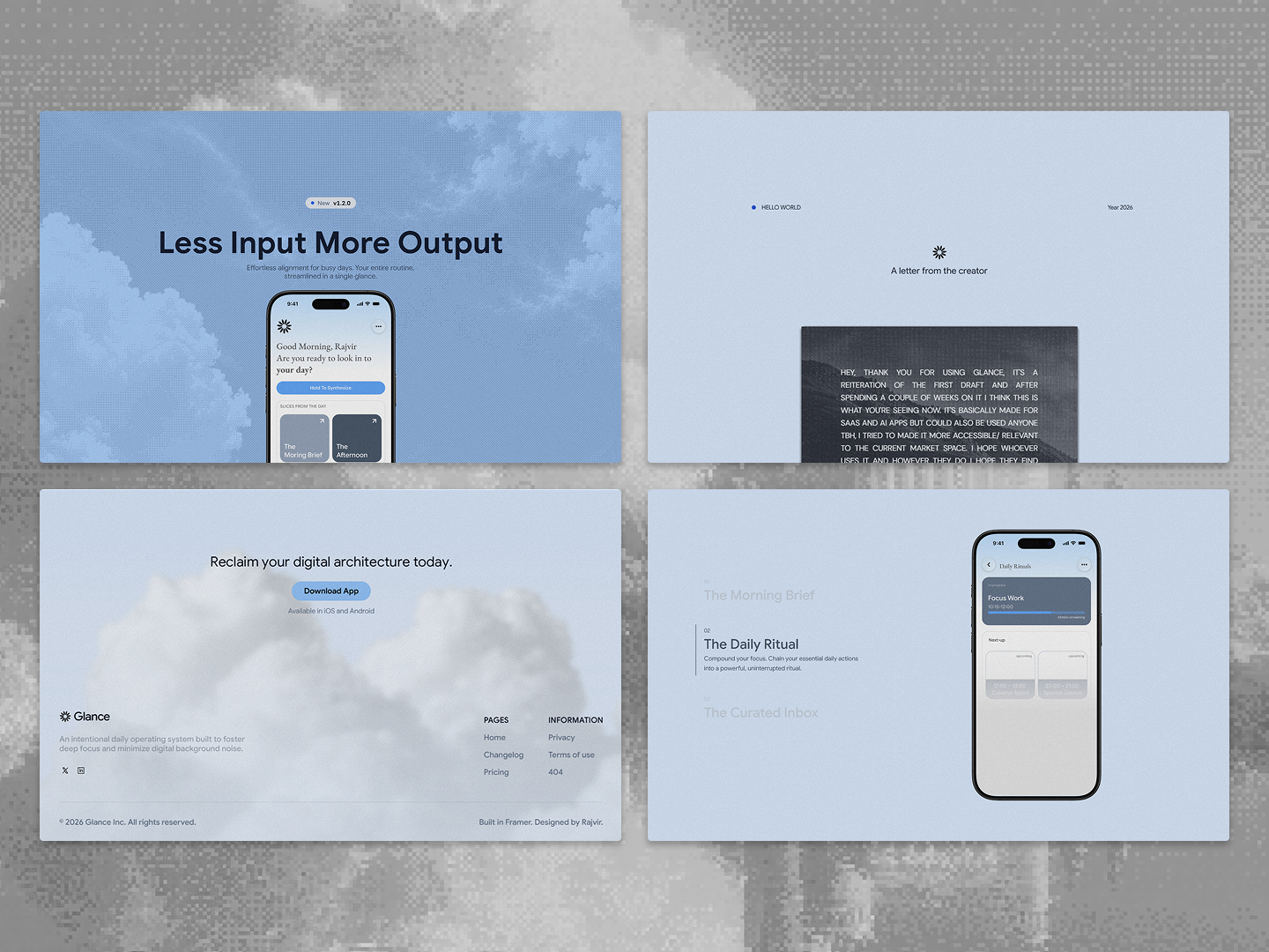 Screenshot 1 of Glance