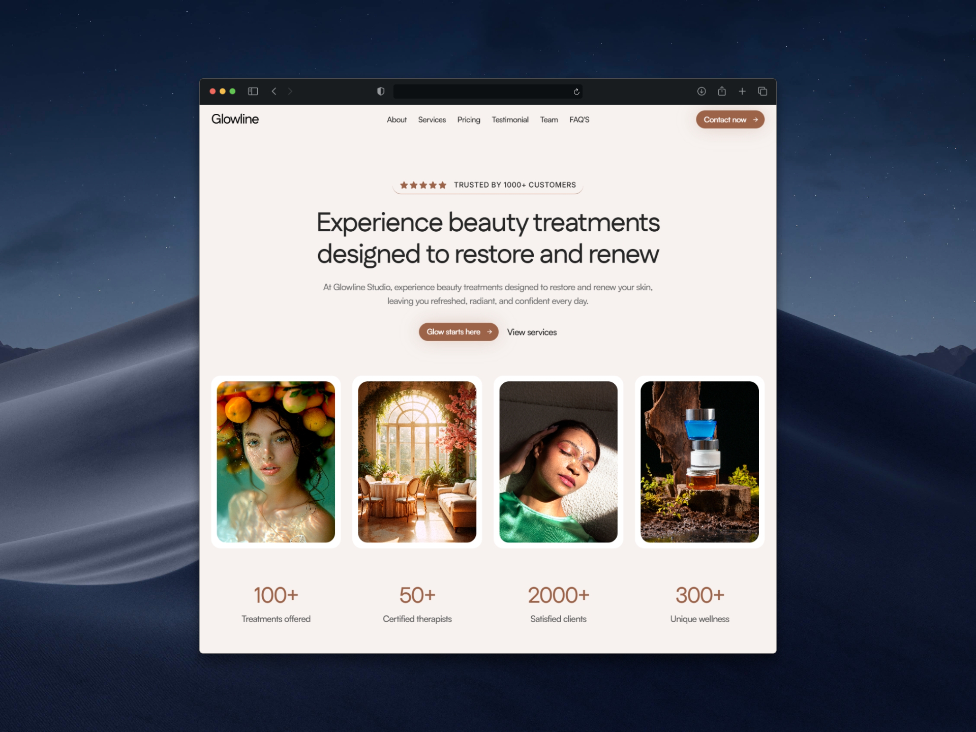 Screenshot 1 of Glowline