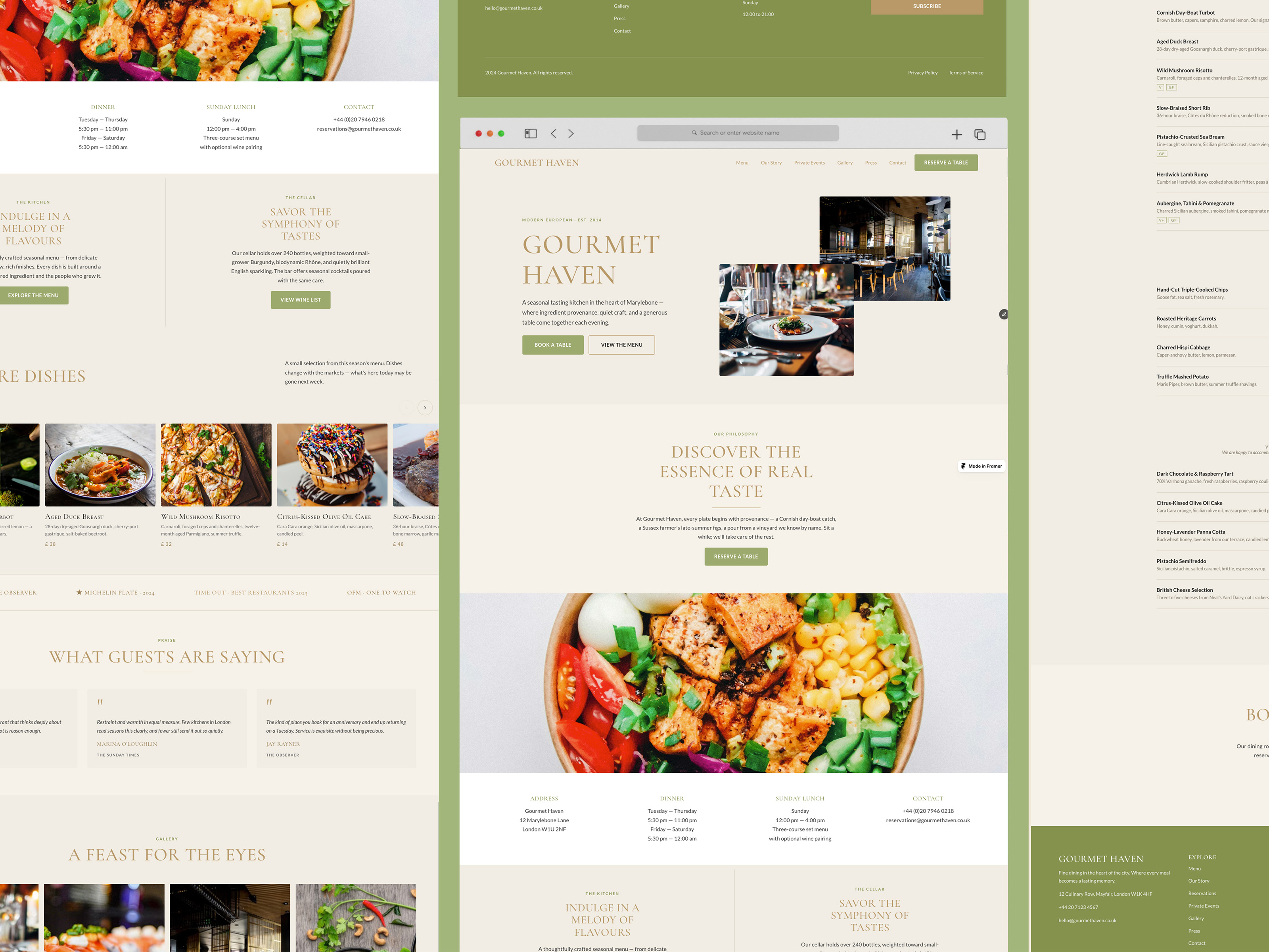 Screenshot 1 of GourmetHaven