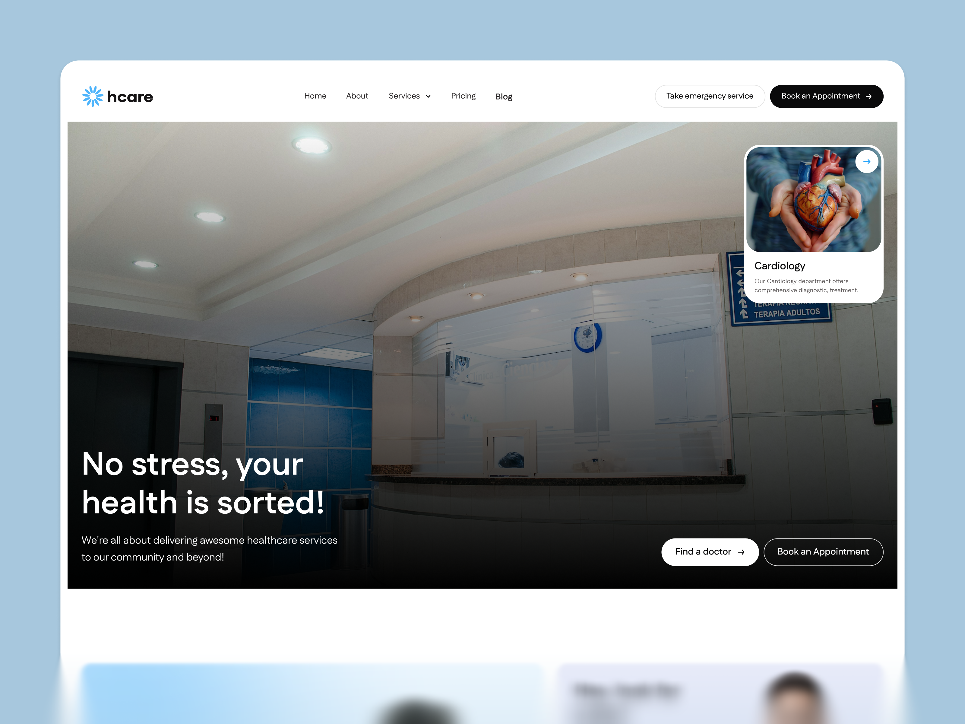 Screenshot 1 of HCare