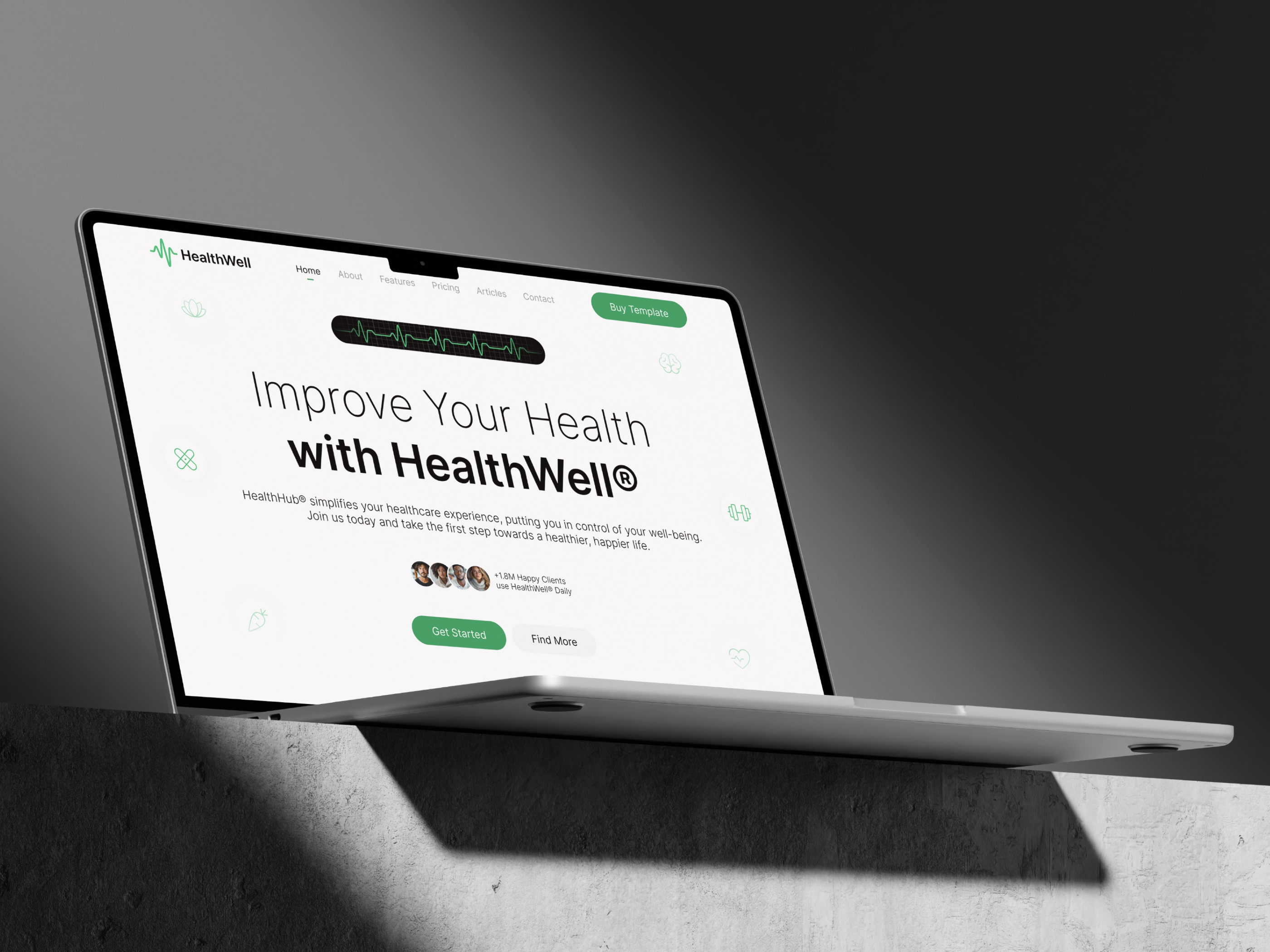 Screenshot 1 of HealthWell