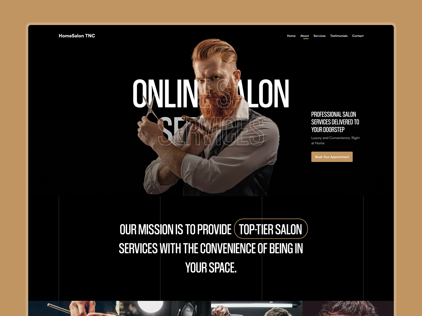 Screenshot 1 of HomeSalon TNC