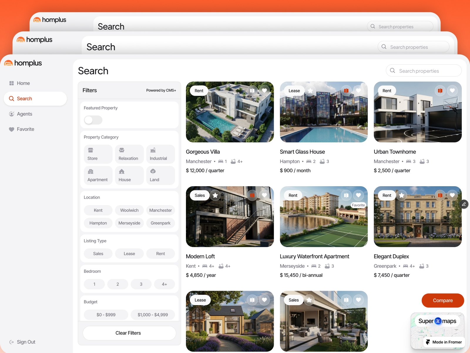 Screenshot 1 of Homplus